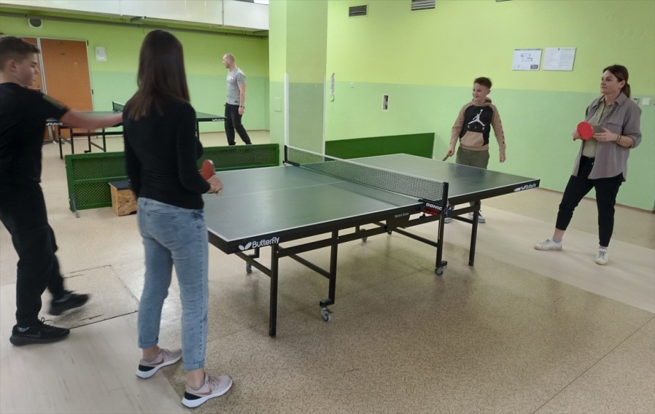 Turnaj v ping-pongu třídy 6. A